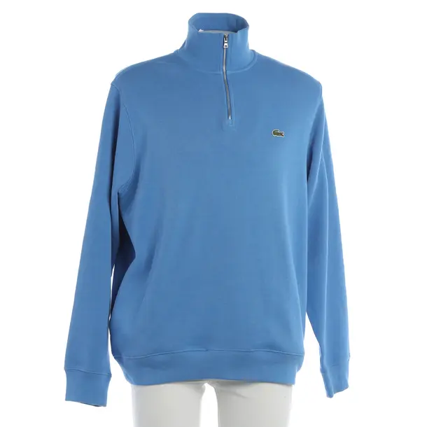 Sweatshirt, in Blau, Baumwolle, Lacoste
