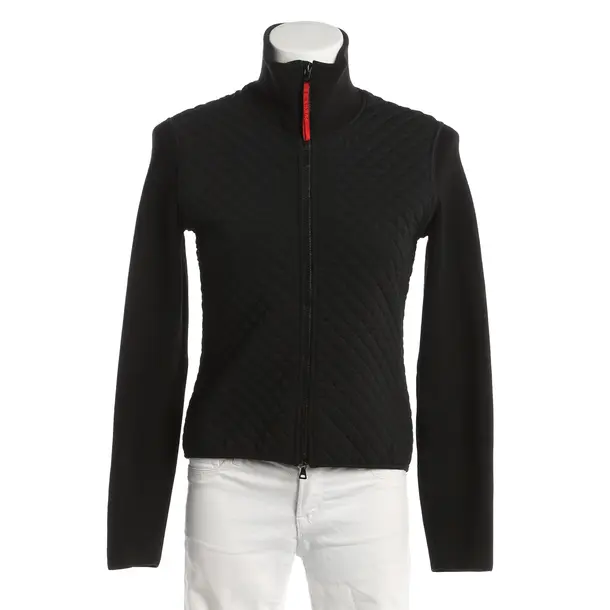 Sweatjacke, in Schwarz, Polyamid, Prada Linea Rossa