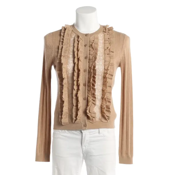 Strickjacke, in Hellbraun, Wolle, Ulla Johnson