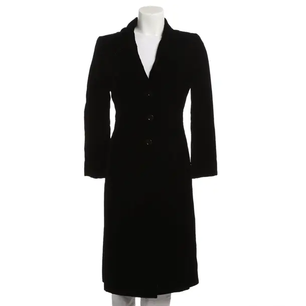 Mid-Season Coat, in Black, Viscose, Dolce & Gabbana