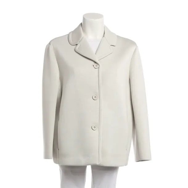 Summer Jacket, in Light Gray, Cotton, Max Mara