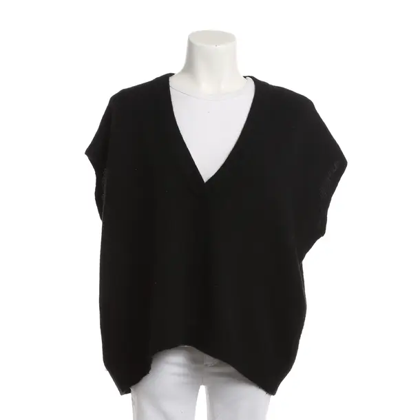 Sweater Vest, in Black, Cashmere, Lisa Yang