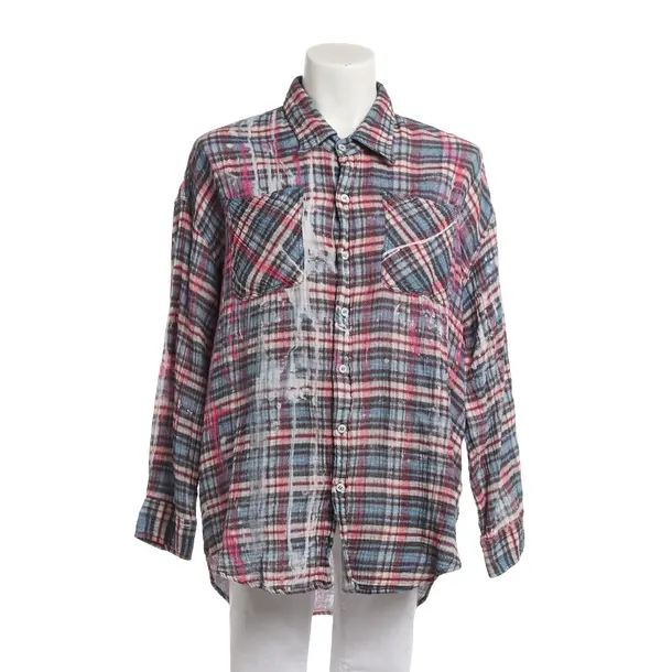 Bluse, in Mehrfarbig, Baumwolle, R13