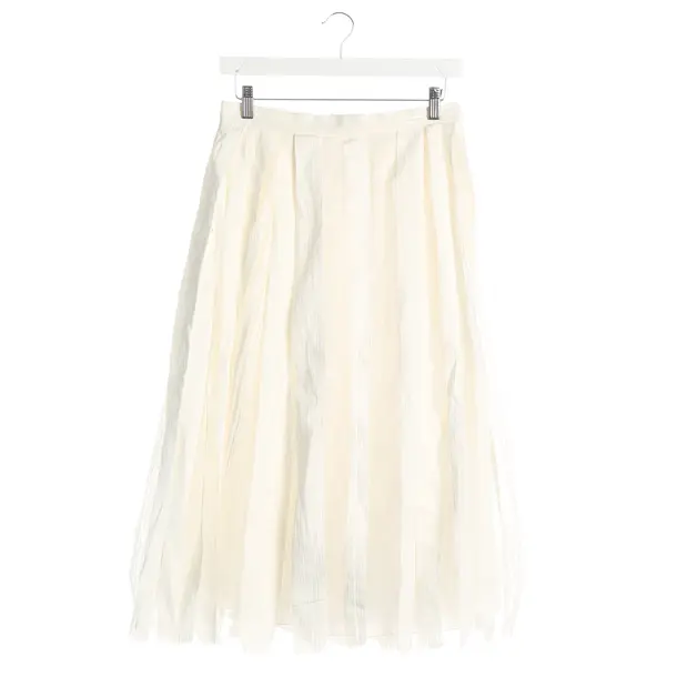 Skirt, in White, Cotton, Fabiana Filippi