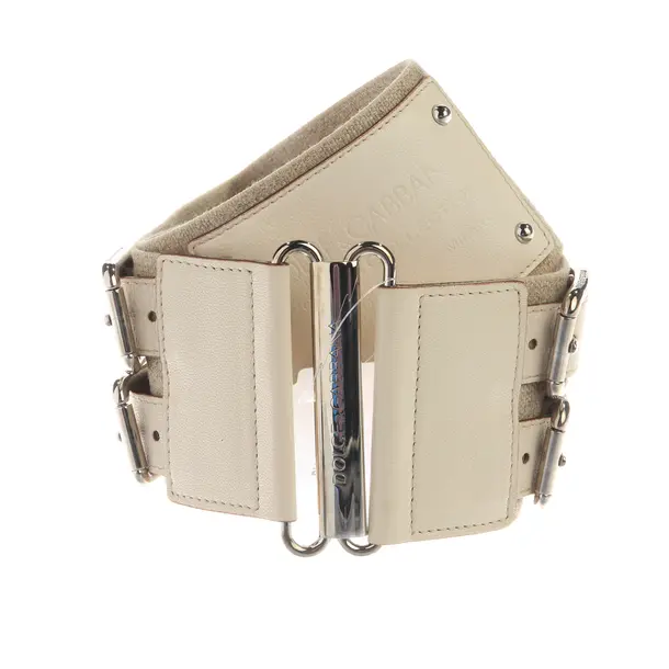 Belt, in Beige, Cotton, Dolce & Gabbana