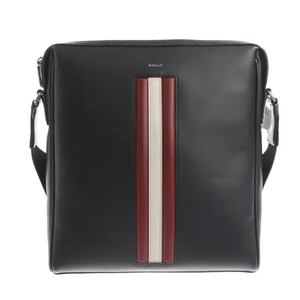 Cross Body Bag, in Black, Leather, Bally