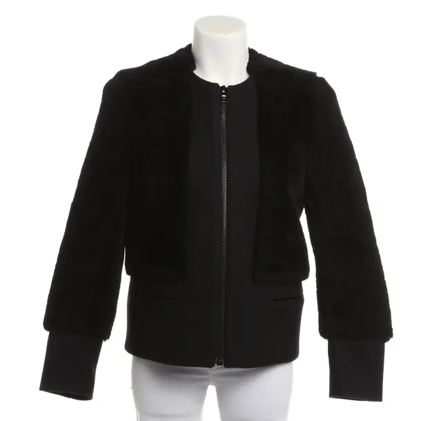 Giacca mezza stagione, in Nero, Lana, Sandro