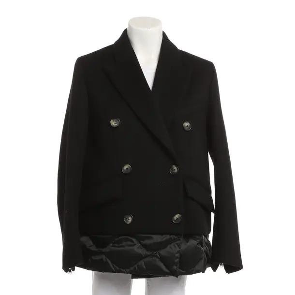 Mid-Season Jacket, in Black, Wool, Sportmax
