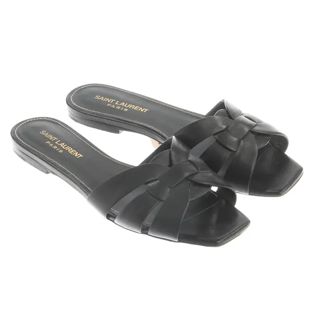 Sandals, in Black, Saint Laurent