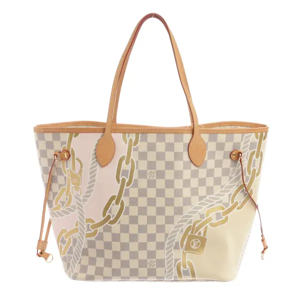Shopper Bag, in Multicolored, Canvas, Louis Vuitton