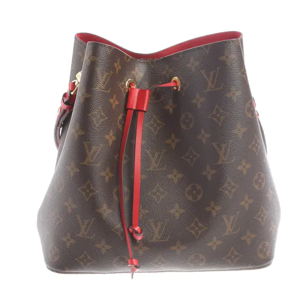 Bucket Bag, in Dark Brown, Canvas, Louis Vuitton