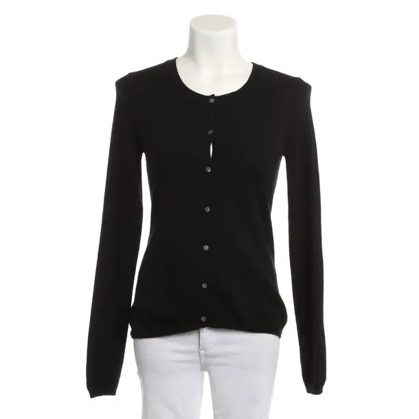 Cardigan, in Nero, Cachemire, FTC Cashmere