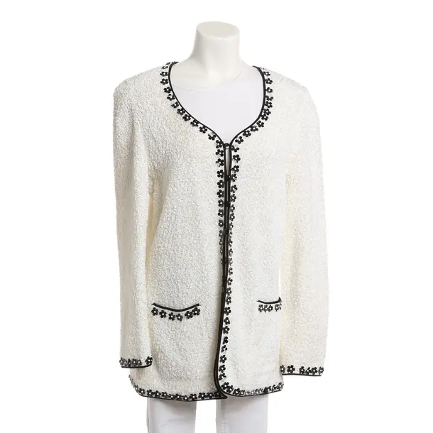Cardigan, in White, Cotton, Escada