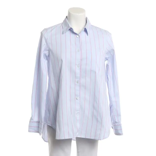 Bluse, in Blau, Baumwolle, Lis Lareida