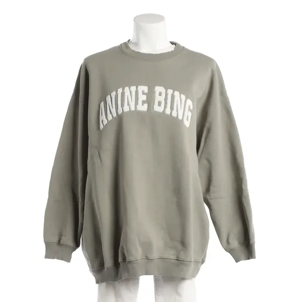 Felpa, in Verde, Cotone, Anine Bing