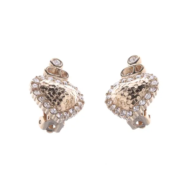 Earrings, in Gold, Metal (metallic, metallized), Dior