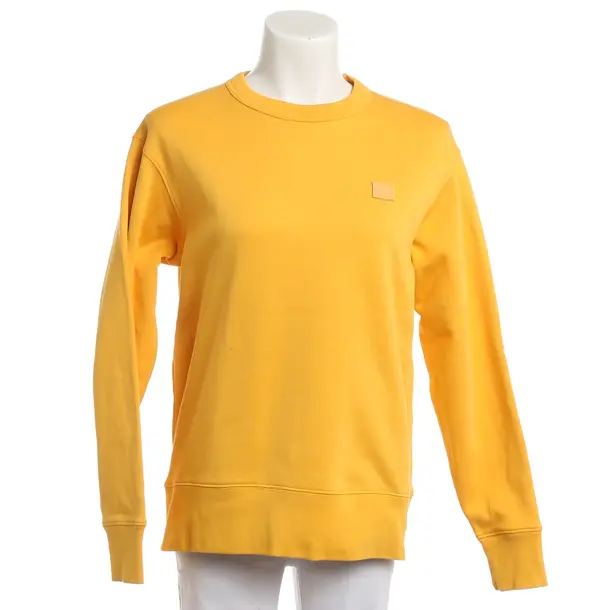Sweatshirt, in Orange, Baumwolle, Acne Studios