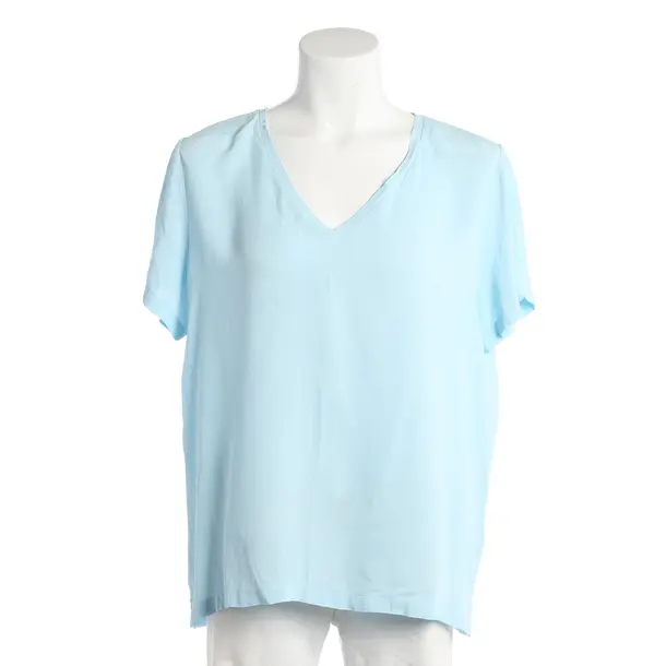 Shirt, in Light Blue, Viscose, Her Shirt