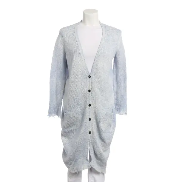 Cardigan, in Light Blue, Cotton, Avant Toi