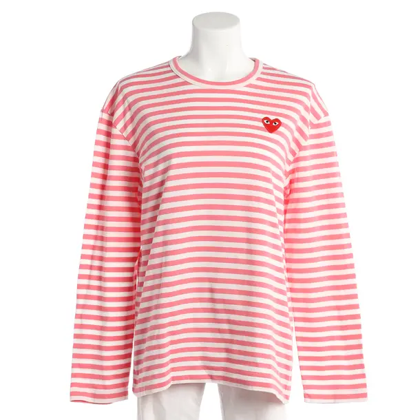 Long Sleeve Shirt, in Light Pink, Cotton, Comme des Garcons