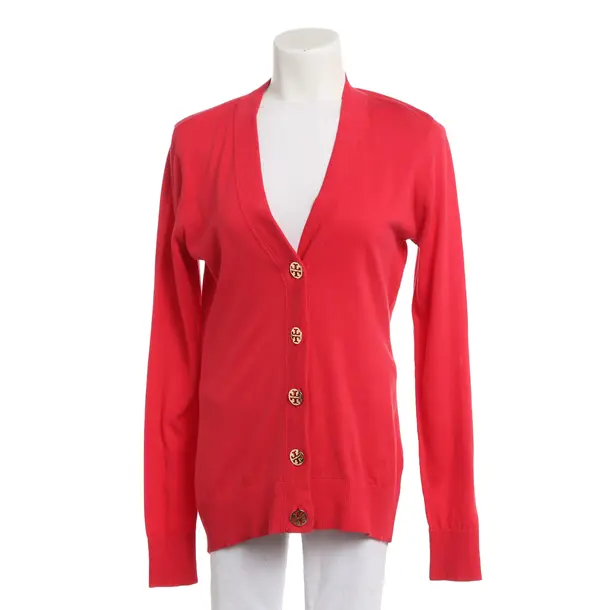Strickjacke, in Rot, Baumwolle, Tory Burch