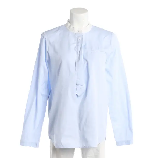 Bluse, in Hellblau, Baumwolle, Tory Burch