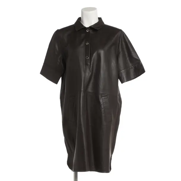 Dress, in Dark Brown, Leather, Mos Mosh