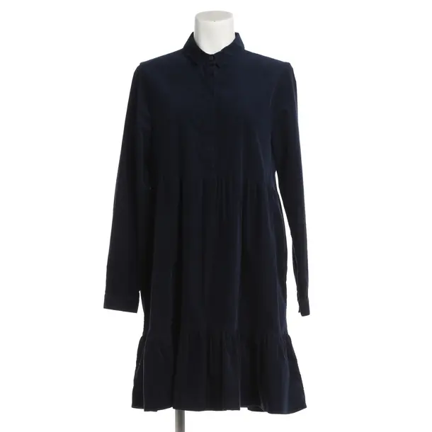 Kleid, in Navy, Baumwolle, Robert Friedman