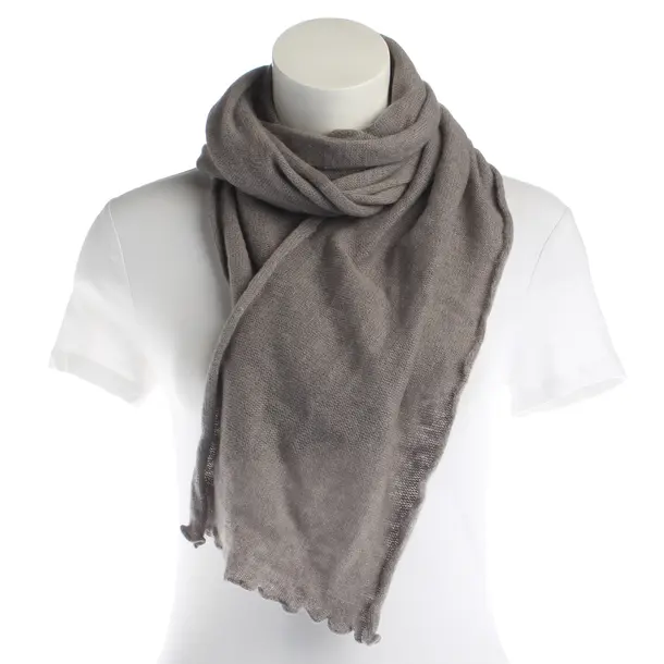 Schal, in Grau, Kaschmir, Repeat