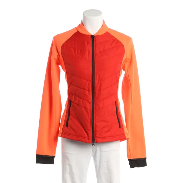 Felpa con cerniera, in Rosso neon, Poliestere, Bogner Fuoco e ghiaccio