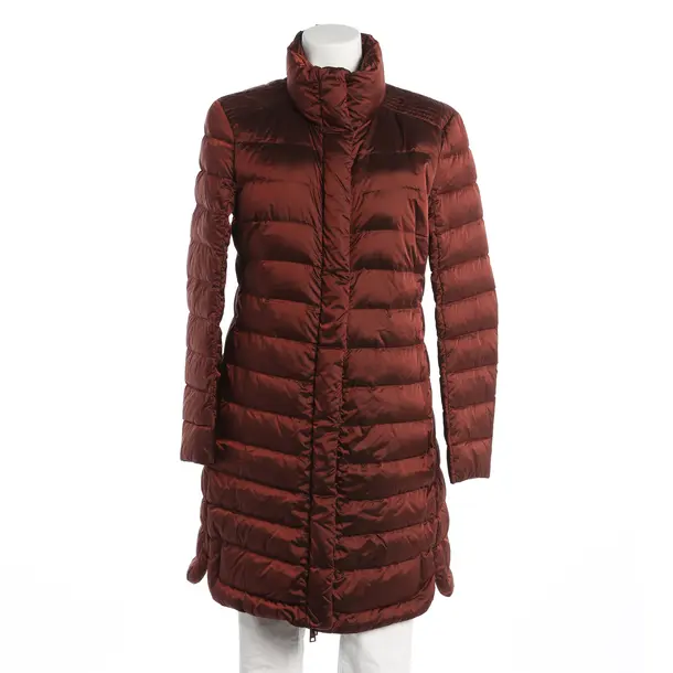 Mid-Season Coat, in Brown, Polyimide, Marc Cain