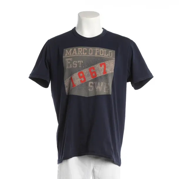 T-Shirt, in Navy, Baumwolle, Marc O'Polo
