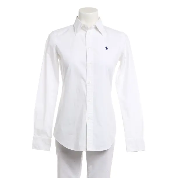 Bluse, in Weiß, Baumwolle, Polo Ralph Lauren