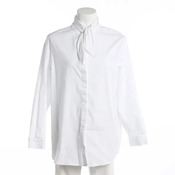 Blouse, in White, Cotton, Fabiana Filippi