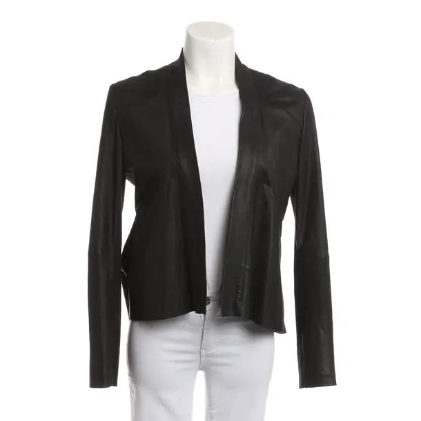 Giacca in pelle, in Nero, Pelle, Marc Cain