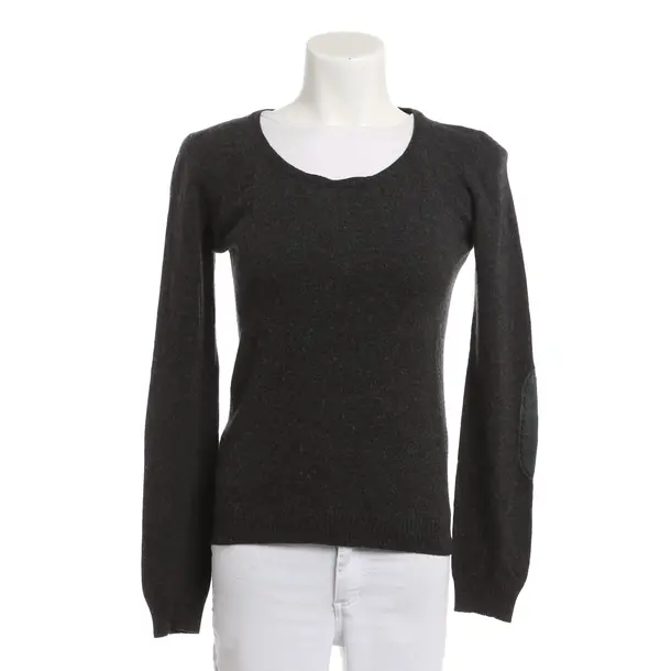 Pullover, in Dunkelgrau, Kaschmir, Dondup