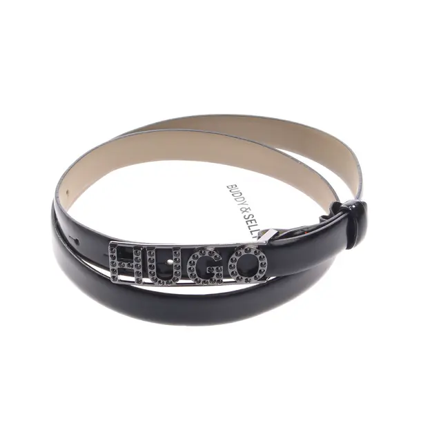 Belt, in Black, Leather, Hugo Boss Red Label