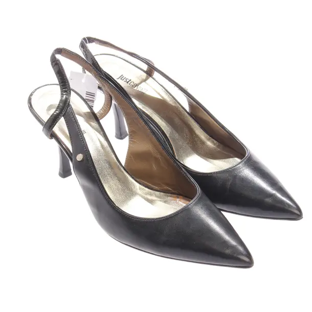 Slingbacks, in Black, Just Cavalli