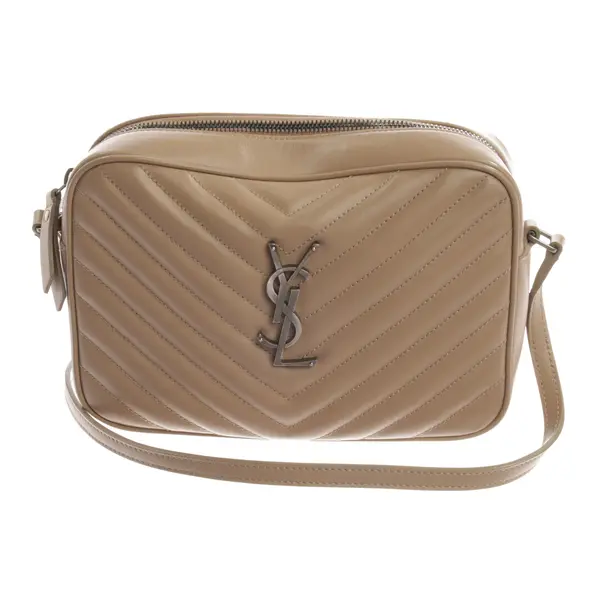 Shoulder Bag, in Light Brown, Leather, Saint Laurent