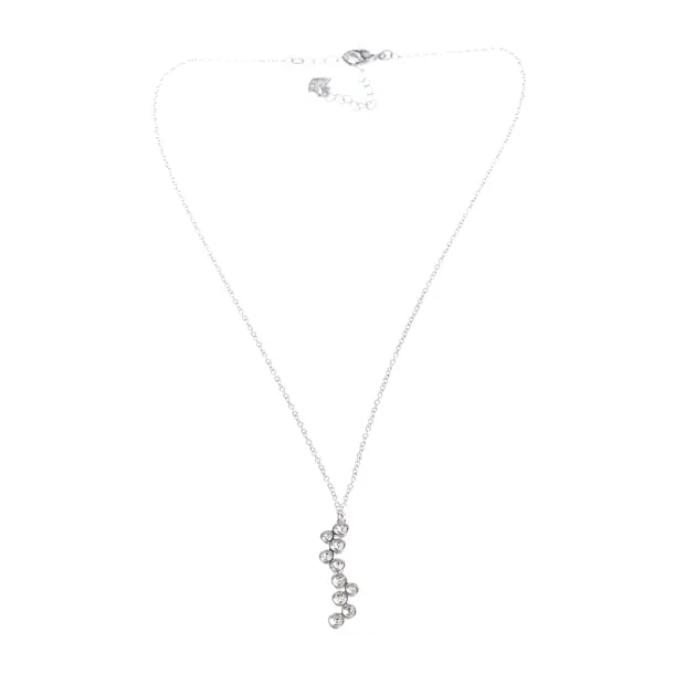 Collana, in argento, Metallo (metallico, metallizzato), Swarovski