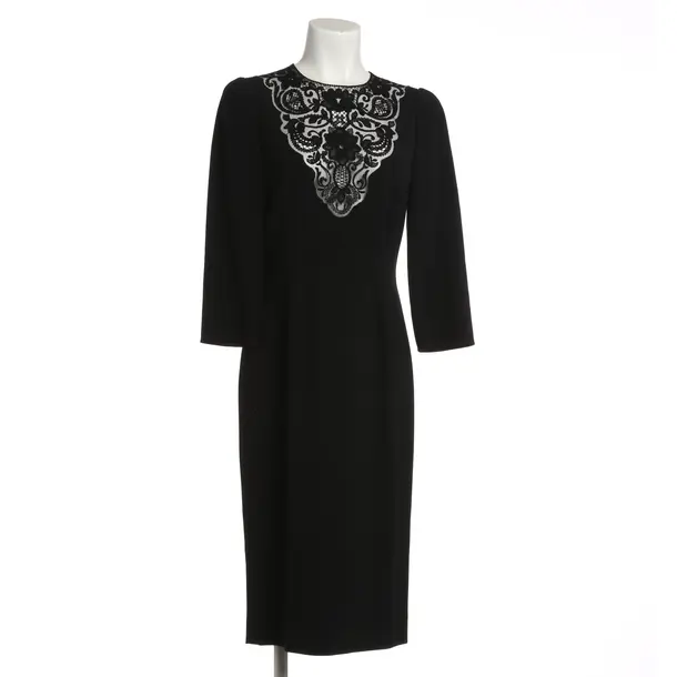 Cocktailkleid, in Schwarz, Viskose, Dolce & Gabbana