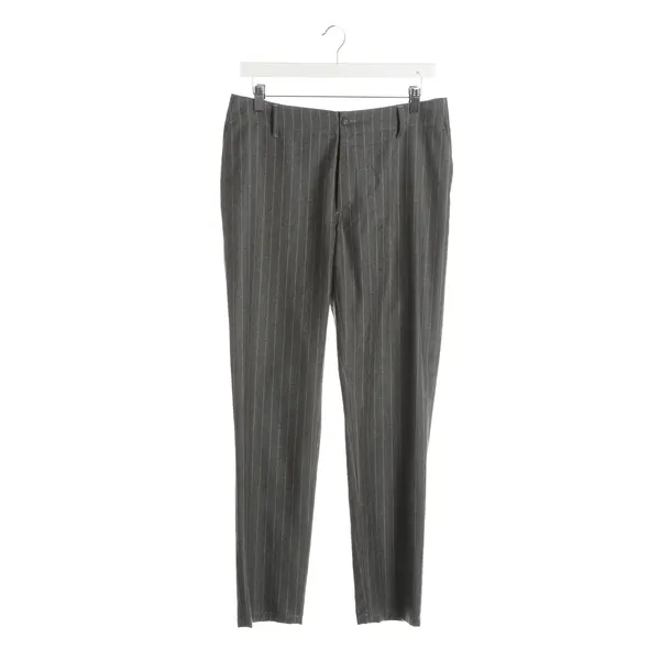 Hose, in Grau, Wolle, Van Laack