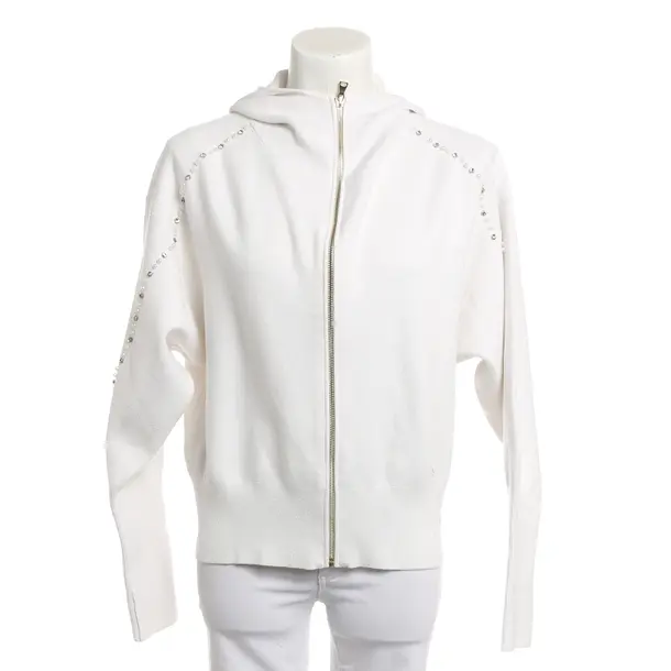 Zip-up Hoodie, in Beige, Cotton, Twin Set