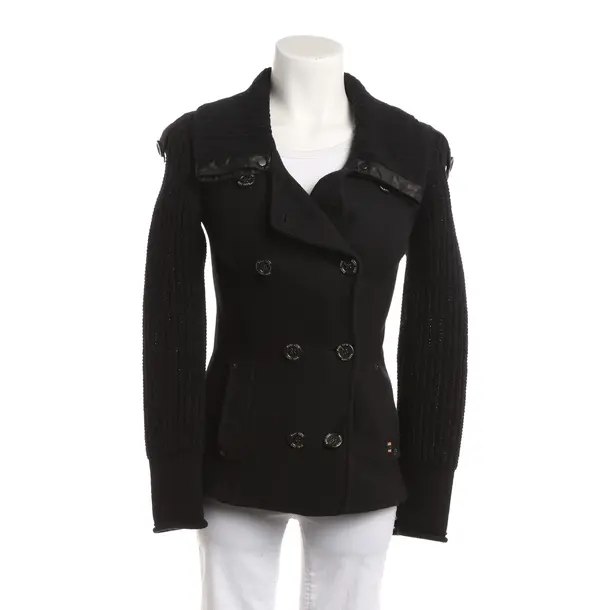 Mid-Season Jacket, in Black, Wool, Marc Cain