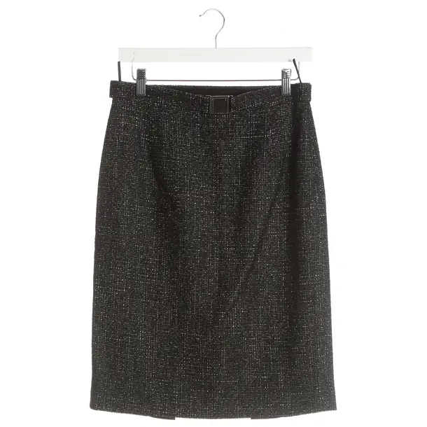 Rock, in Schwarz, Wolle, Max Mara