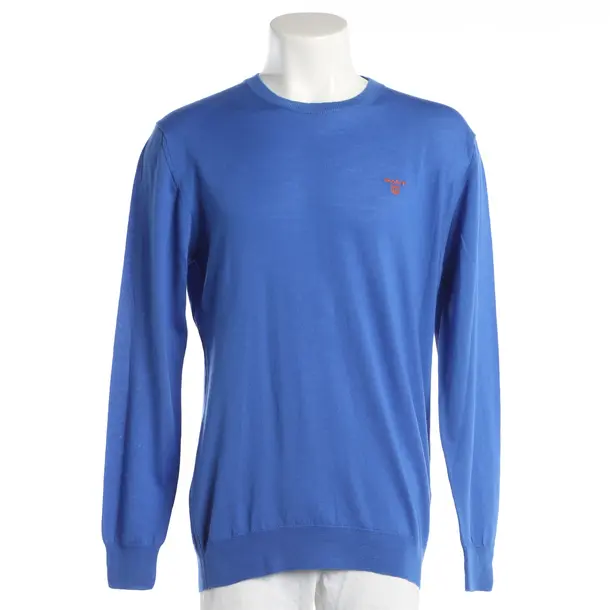 Jumper, in Blue, Wool, Gant