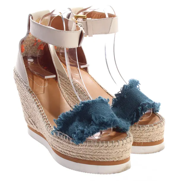 Zeppe, in Blu, Vedere da Chloé