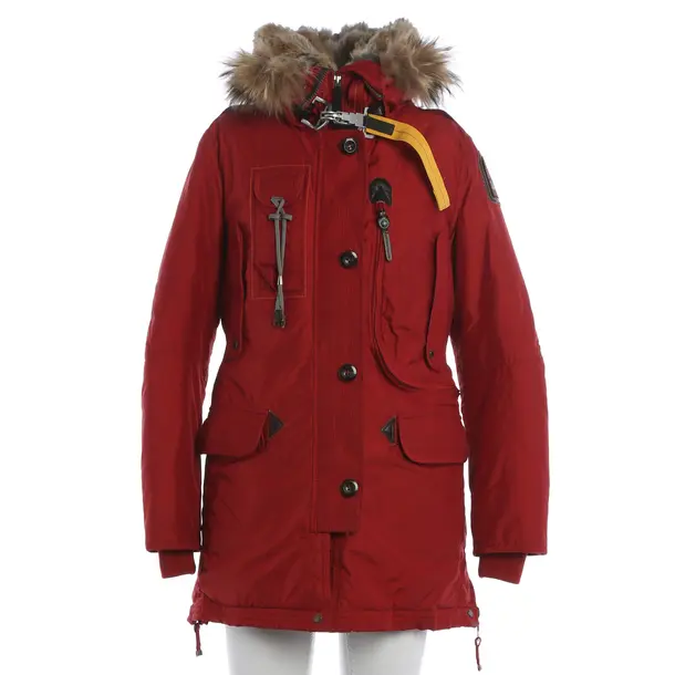 Winter Jacket, in Red, Polyester, Parajumpers
