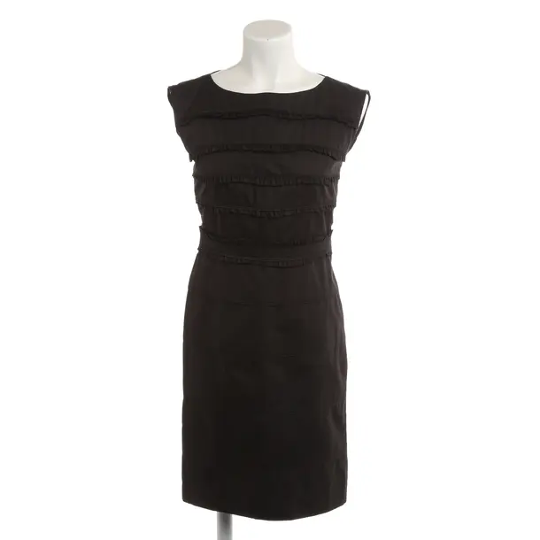 Kleid, in Schwarz, Baumwolle, Hugo Boss Black Label