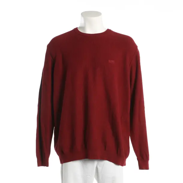 Jumper, in Bordeaux, Cotton, Hugo Boss Black Label